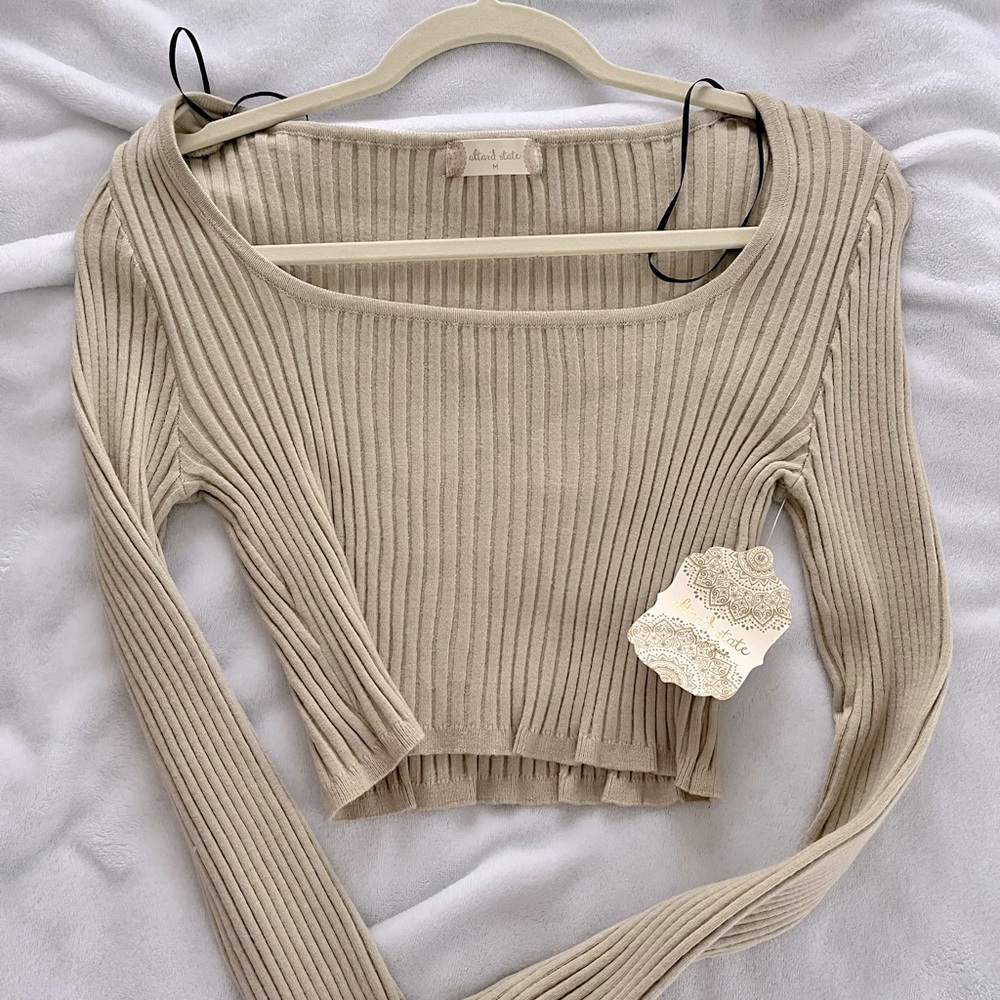 NWT Altard State cropped sweater